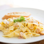 Tagliatelle au saumon